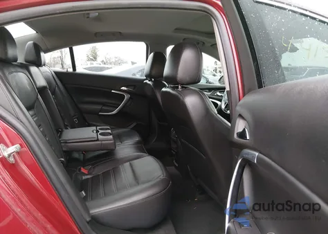 2012 Buick Regal Gs from USA, damaged, VIN 2G4GV5GV8C9200094